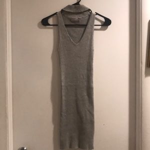 Gray Bodycon Dress